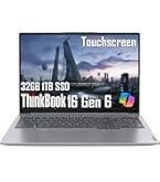 Amazon.com: Lenovo ThinkBook 16 Gen 6 Business Laptop (16